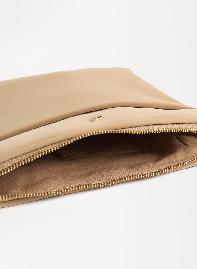 PARFOIS Velvet Effect Crossbody Bag