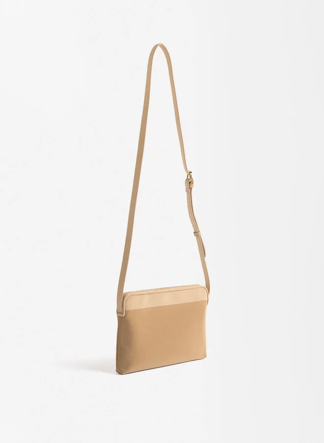 PARFOIS Velvet Effect Crossbody Bag