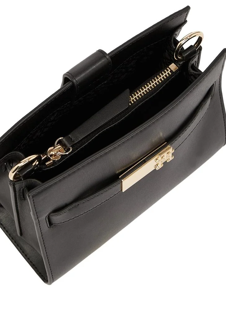 TOMMY HILFIGER Logo Detail Zip Over Tote