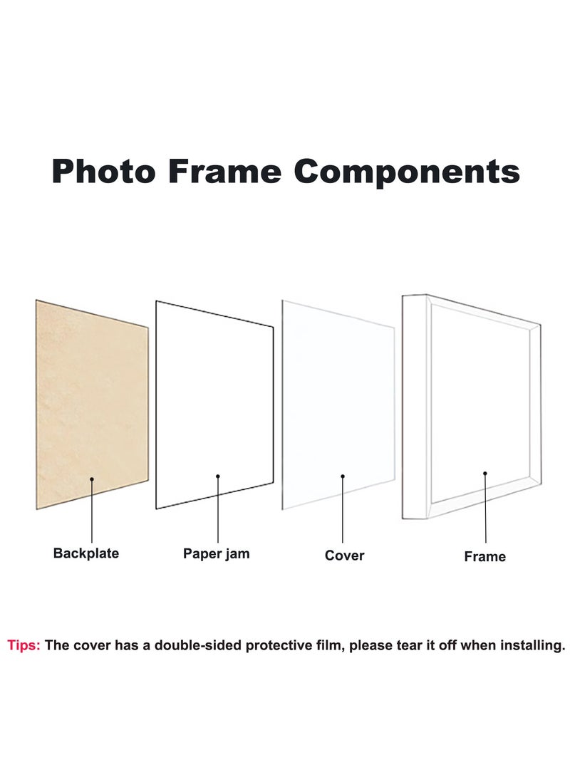 10x10'' Shadow Box Frame Display Case, 2 Pack, 3D Picture Frame Deeper 3cm, Display Case Box for Memorabilia, Wedding Memories, Crafts, Tickets and Photos - Image 4