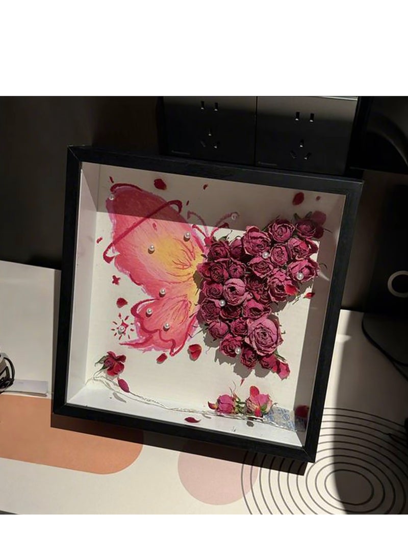 10x10'' Shadow Box Frame Display Case, 2 Pack, 3D Picture Frame Deeper 3cm, Display Case Box for Memorabilia, Wedding Memories, Crafts, Tickets and Photos - Image 3