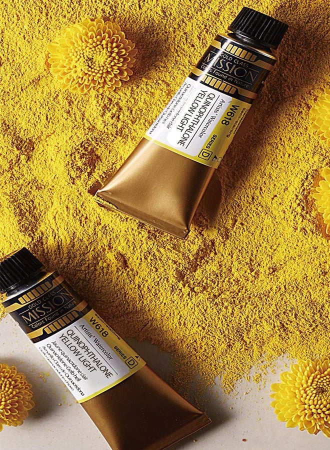Mijello Mission Gold Class Pure Pigment Water Color MWC-1517P, 15ml 17 Colors - Image 5