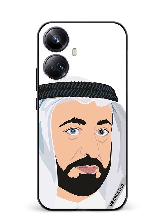 VR CREATIVE Protective Case Cover For Realme 10 Pro Plus Sheikh Sultan Bin Mohammed Bin Sultan Al Design Multicolour - Image 1