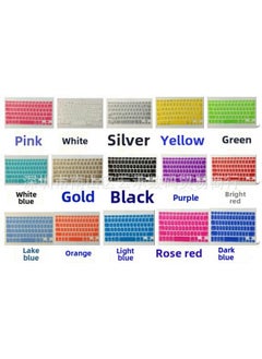 Generic Apple Keyboard Film Apple Macbook 13.0/15inch AIR PRO Notebook Spanish Keyboard Film-Color:Blue-Size:OPP Bag  - Image 3