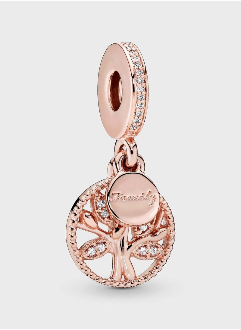 PANDORA Sparkling Family Tree Dangle Charm  - Image 1