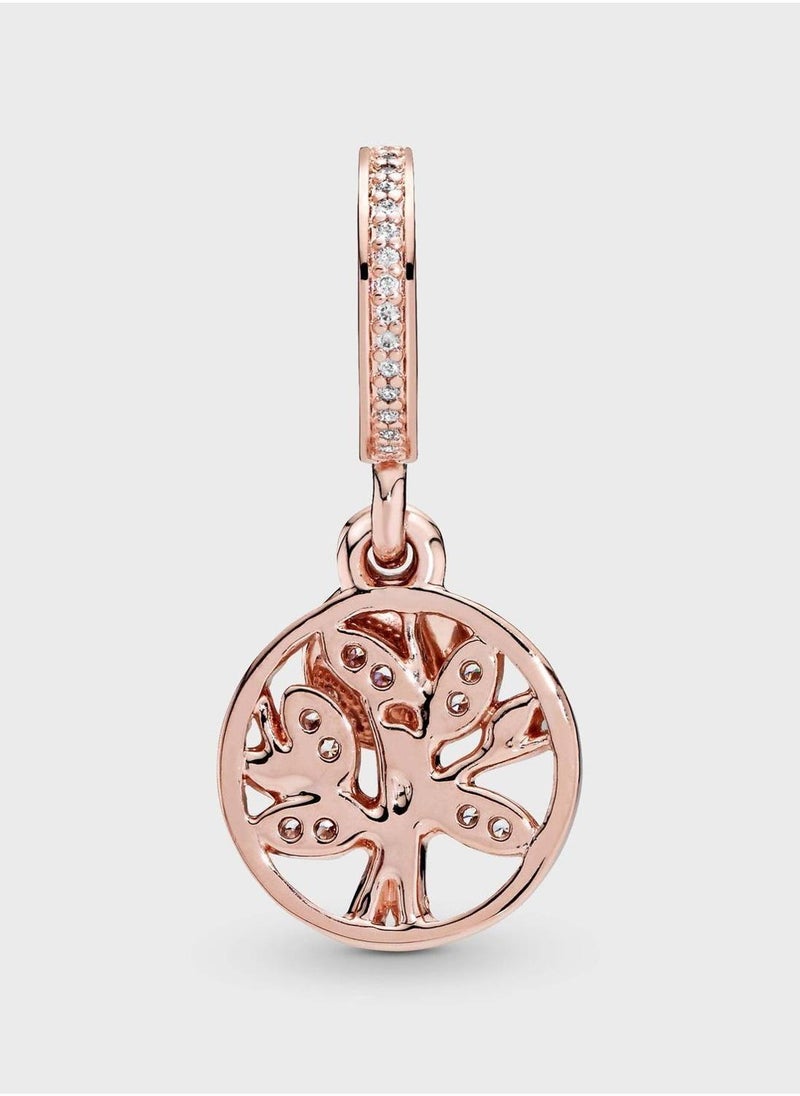 PANDORA Sparkling Family Tree Dangle Charm  - Image 2