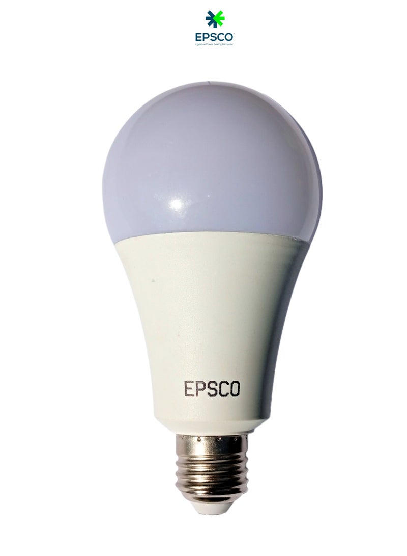 EPSCO Bulb 18 Watt -1800 Lumens - White - E27 - Image 1