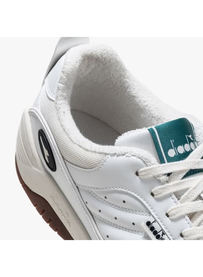 Diadora Action Flash Low-cut Sports Casual Shoes For Men And Women White/gold N5819 Size 40.5 - Image 4