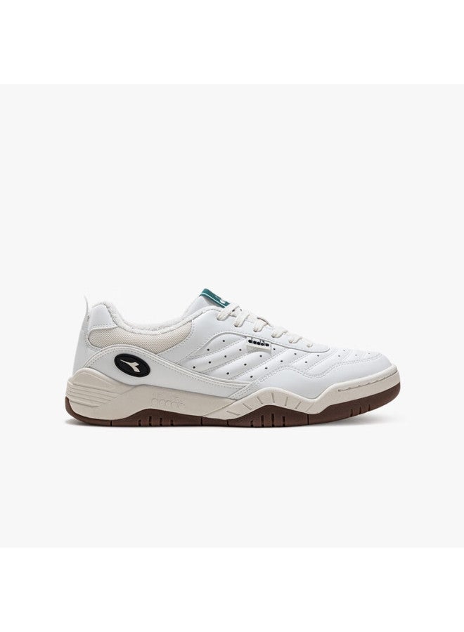 Diadora Action Flash Low-cut Sports Casual Shoes For Men And Women White/gold N5819 Size 40.5 - Image 2