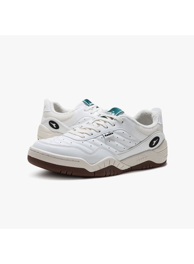 Diadora Action Flash Low-cut Sports Casual Shoes For Men And Women White/gold N5819 Size 40.5 - Image 3