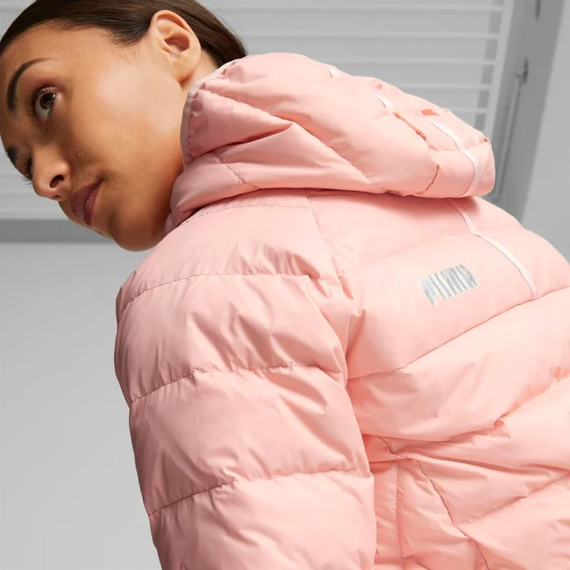 PUMA PackLite Hooded Down Women's Pink Hooded Coat