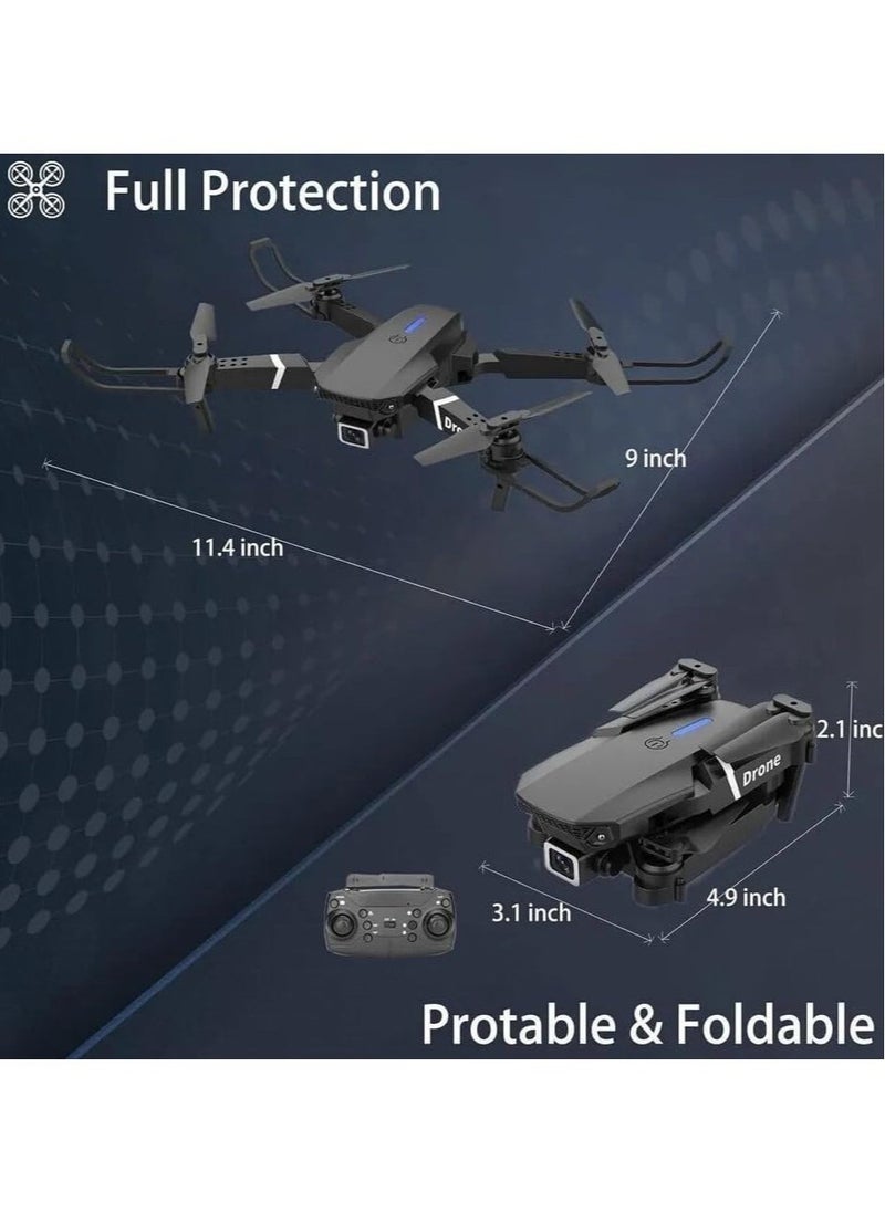 Gravity E99 PRO Drone – Professional 4K HD Dual Camera, Automatic Obstacle Avoidance, Foldable, Height Keep, Mini Helicopter with Long Flight Time and Easy Controls for Beginners and Experts - Image 3