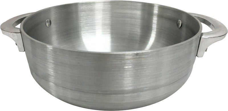 Wee's Beyond Heavy Gauge Caldero Dutch Oven with Aluminum Lid, 3.7 quart, Silver - Image 4