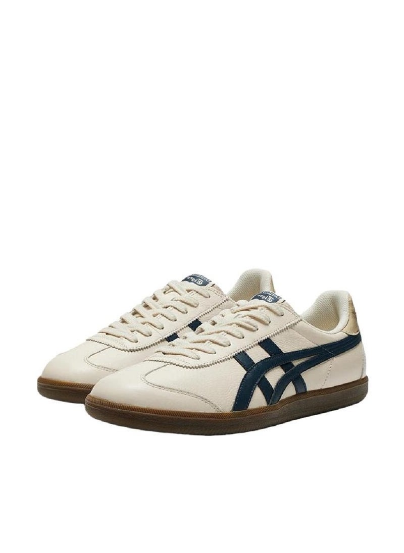 Tokuten Casual Colorblock Sneakers Beige/Navy Blue/Gold