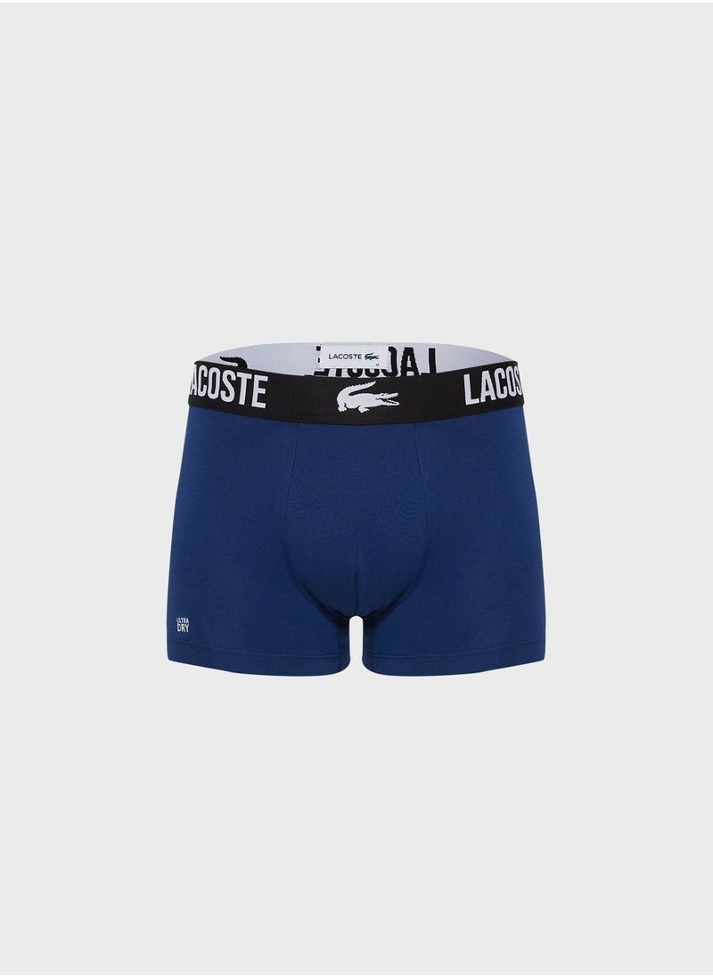 3 Pack Logo Band Trunks