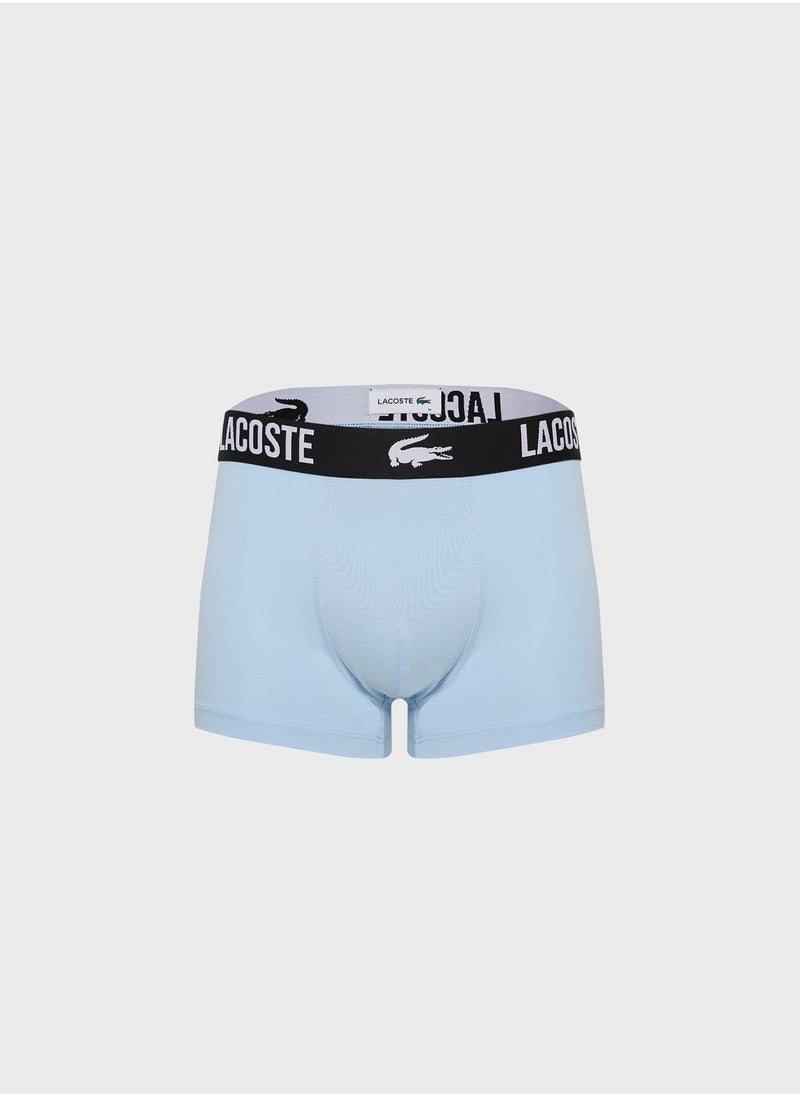 3 Pack Logo Band Trunks