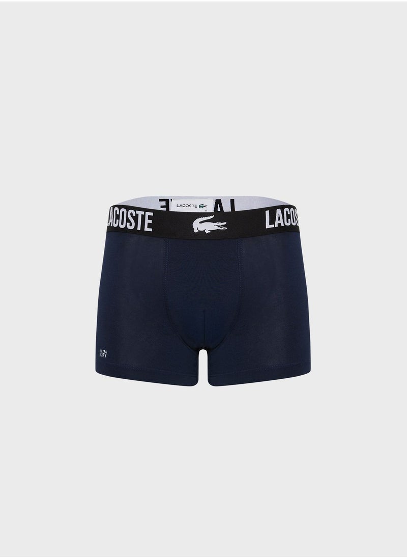 3 Pack Logo Band Trunks