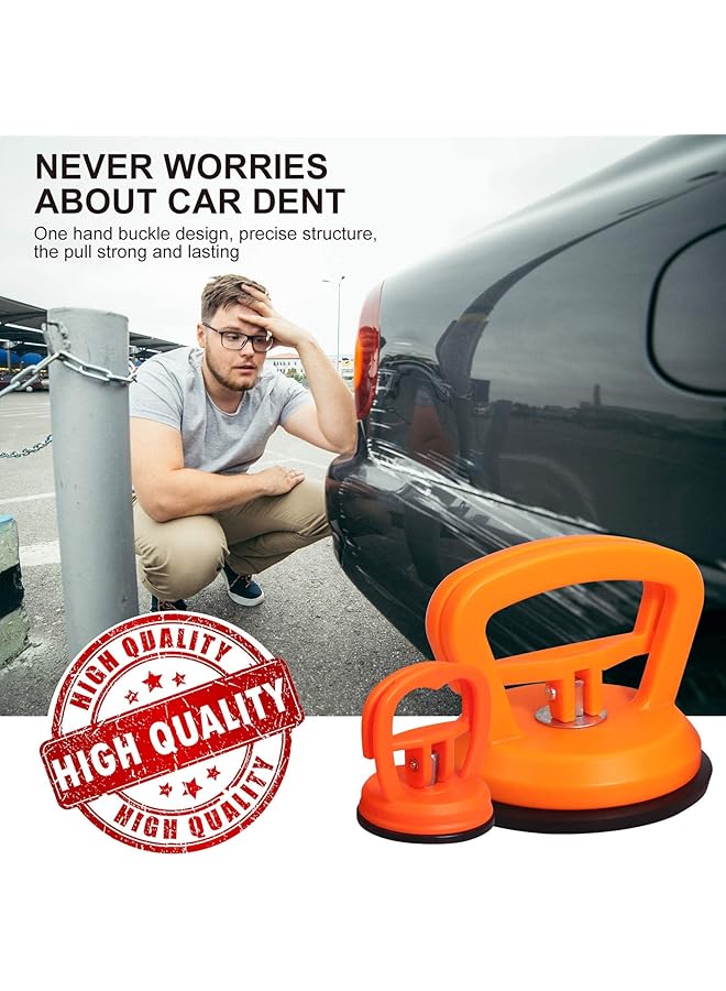 KASTWAVE Dent Remover Tools, Car Dent Repair, Suction Cup Set, Prints Dent Puller, Suction Cup Lifter For Cars Dent, Window Handle, Glass, Tiles, Mirror, Granite Lifting And Objects Moving 2 Sizes - Image 3