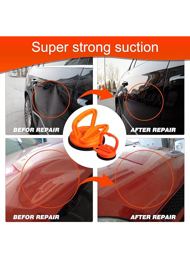 KASTWAVE Dent Remover Tools, Car Dent Repair, Suction Cup Set, Prints Dent Puller, Suction Cup Lifter For Cars Dent, Window Handle, Glass, Tiles, Mirror, Granite Lifting And Objects Moving 2 Sizes - Image 5
