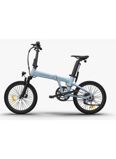 ADO ADO Electric Bike Air 20Lite, Foldable Ebike with 350W Brushless Motor, High-Efficiency Carbon Belt, 36V/9.6Ah Removable Battery, 25-35 km/h, APP Control, 20" Tires, Aluminum Alloy Frame, Front Fork Suspension (Pastel Blue) )  - Image 2