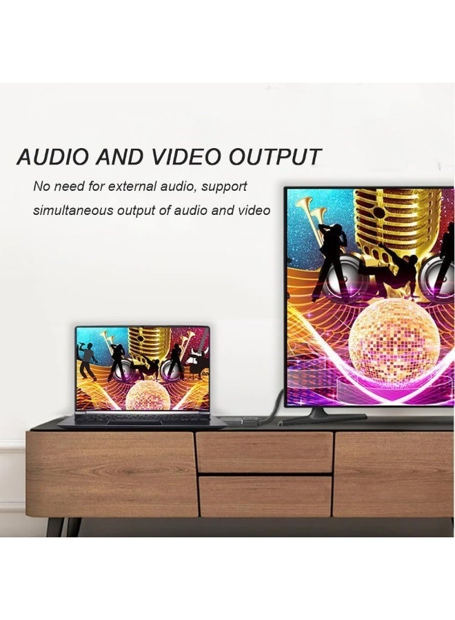 Adaptador DisplayPort Macho a HDMI Hembra, Adaptador DP a HDMI, Convertidor DisplayPort a HDMI, Adaptador de DisplayPort a HDMI, Conversor DP a HDMI, 1080P 4K, hasta hasta 1920 x 1080 - Image 2