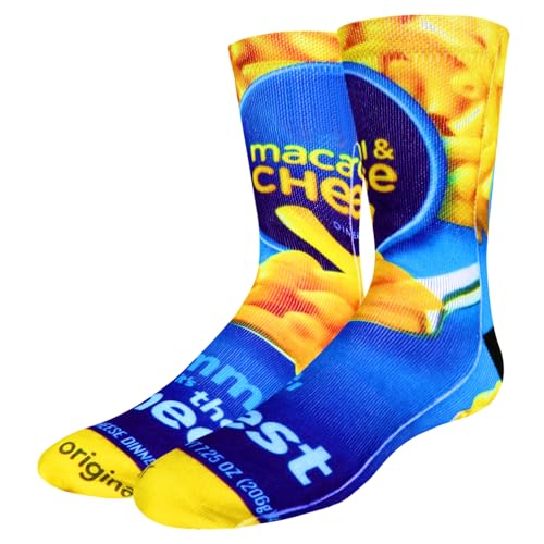 Benefeet Sox Benefeet Fun Cheese Crew Tube Socks for Men, Boys, Teens and Kids - Novelty 3D Print Graphic Patterned Casual Dress Cotton Socks - Image 5