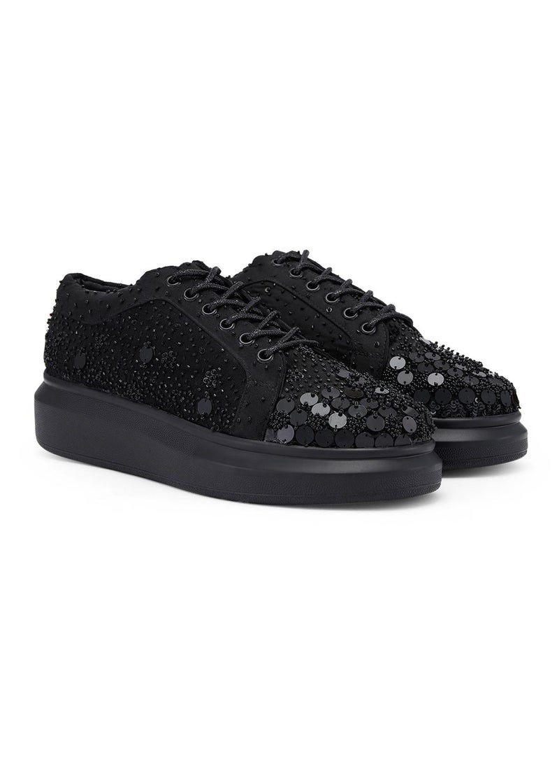 Anaar Anaar Captain Chic Classic Sneakers, Womens Festive, Special Occasion and Partywear Premium Shoes  - Image 4