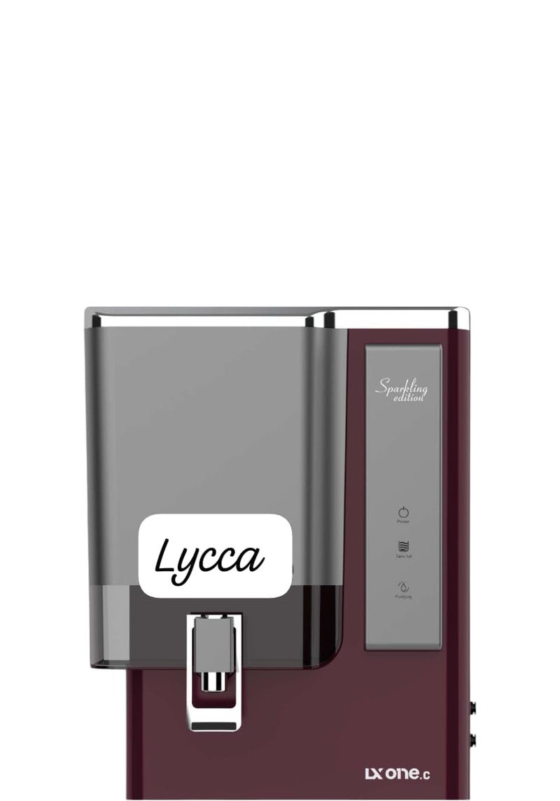 LYCCA LX one Sparkling Edition Aurora Red Water Purifier Lycca with alkalinecopper zinkminral - Image 1