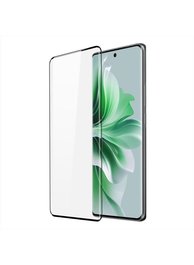 DUX DUCIS Tempered Glass Screen Protector, DUX - DUCIS Compatible with OPPO Reno 5 Pro 5G , Full Coverage Black Edge Clear Screen Protector (Full Glue Clear Black Edge) - Image 1