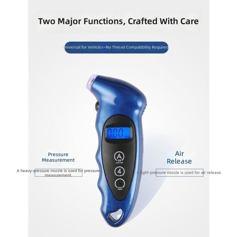 Purejoy High-Precision Digital Tire Pressure Gauge for Cars - Image 3