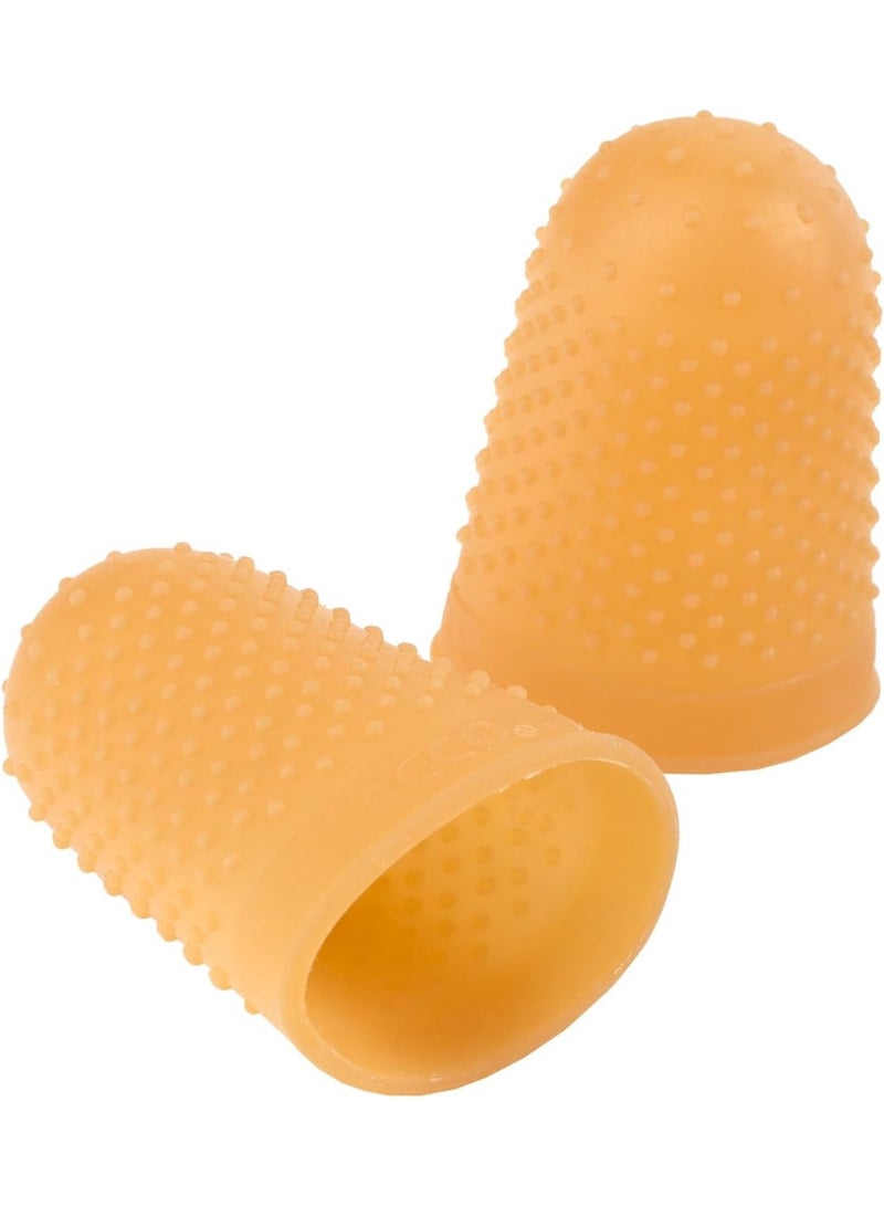 Swingline Swingline Rubber Finger Tips, Finger Cots, Small, Size 11, Amber, Finger Protector For Use with Swingline Staples & Swingline Staplers, Home Office Desktop Accessories, 12 count (54031)  - Image 2
