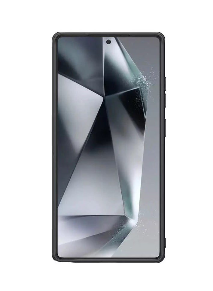 Nillkin - Super Frosted Shield Pro Magnetic Matte Case for Samsung Galaxy S25 Ultra (2025) – Slim, Shockproof, Dual Material, Anti-Fingerprint, Durable Protective Cover (Black) - Image 1