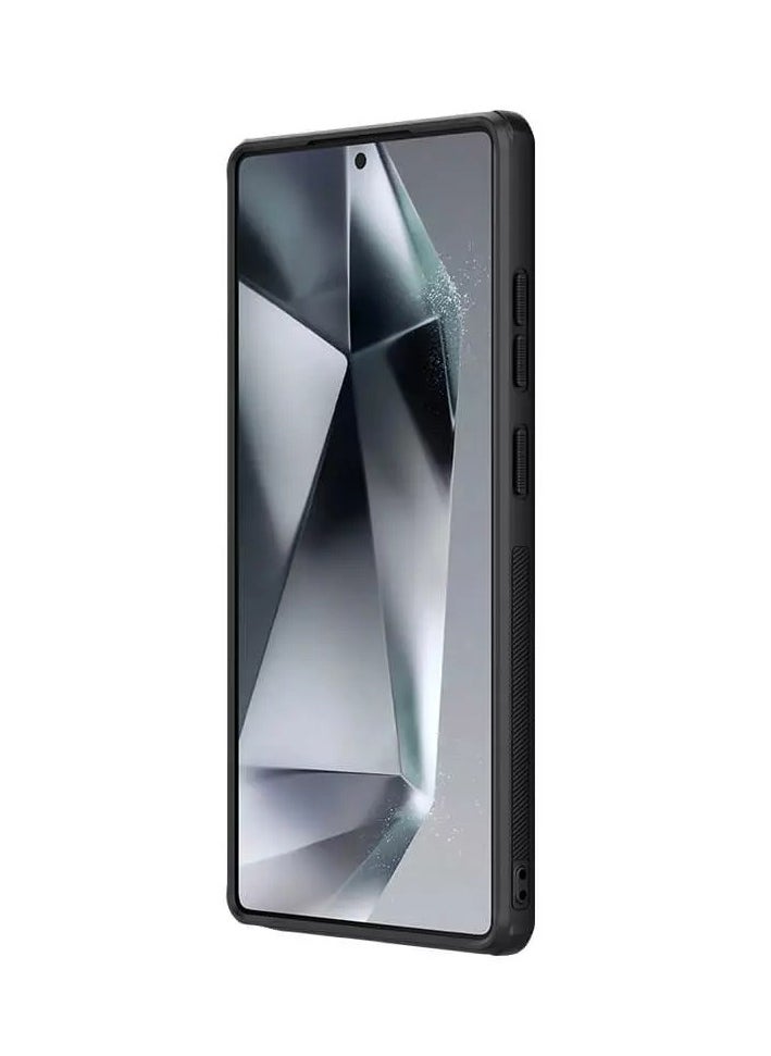 Nillkin - Super Frosted Shield Pro Magnetic Matte Case for Samsung Galaxy S25 Ultra (2025) – Slim, Shockproof, Dual Material, Anti-Fingerprint, Durable Protective Cover (Black) - Image 1