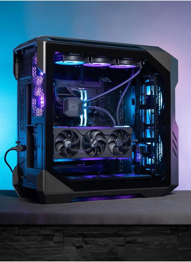 Game Sekret Storm-x Gaming PC - AMD Ryzen 9-9950X3D | RTX 5080 16GB GPU | 64GB DDR5 RAM | 2TB NVMe SSD | 360mm Liquid Cooler | X670 MOBO | 1000W Platinum PSU | WiFi/BT/Win11 Pro | Game Sekret Desktop Computer  - Image 4