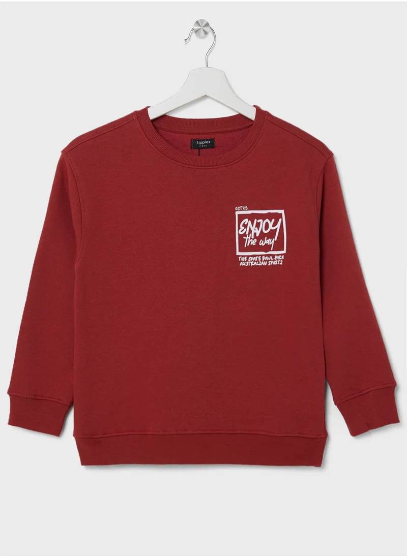 ريبلز مع نمشي Boys Sweatshirts