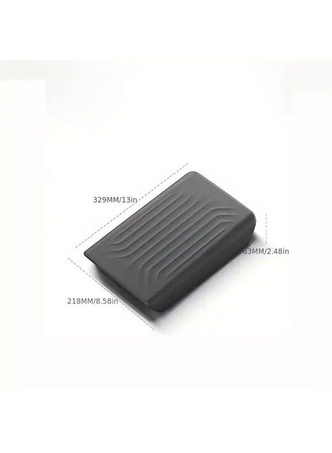 Tesla Model Y Juniper Center Console Armrest Cover TPE Scratch Resistant Textured Surface - Image 3