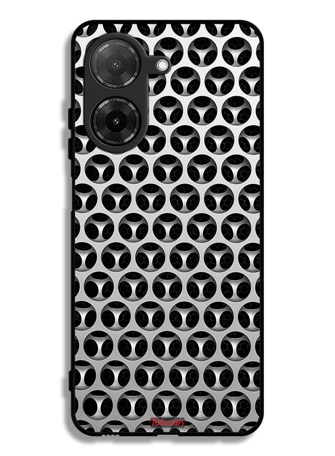 Tolwak Xiaomi Redmi A5 4G Protective Case Cover Horology Hands Pattern - Image 1