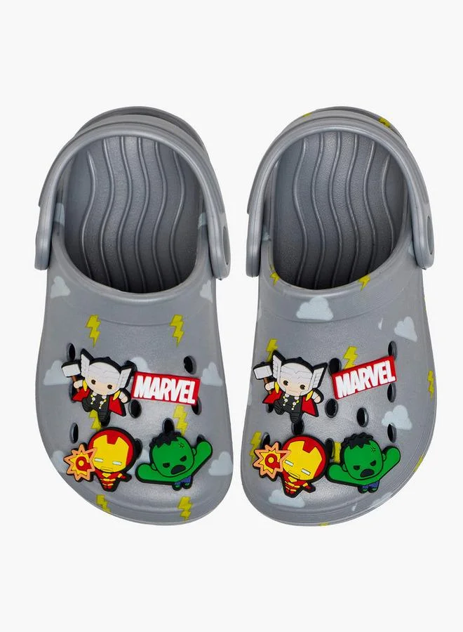 مارفل Boys Avengers Accent Clogs