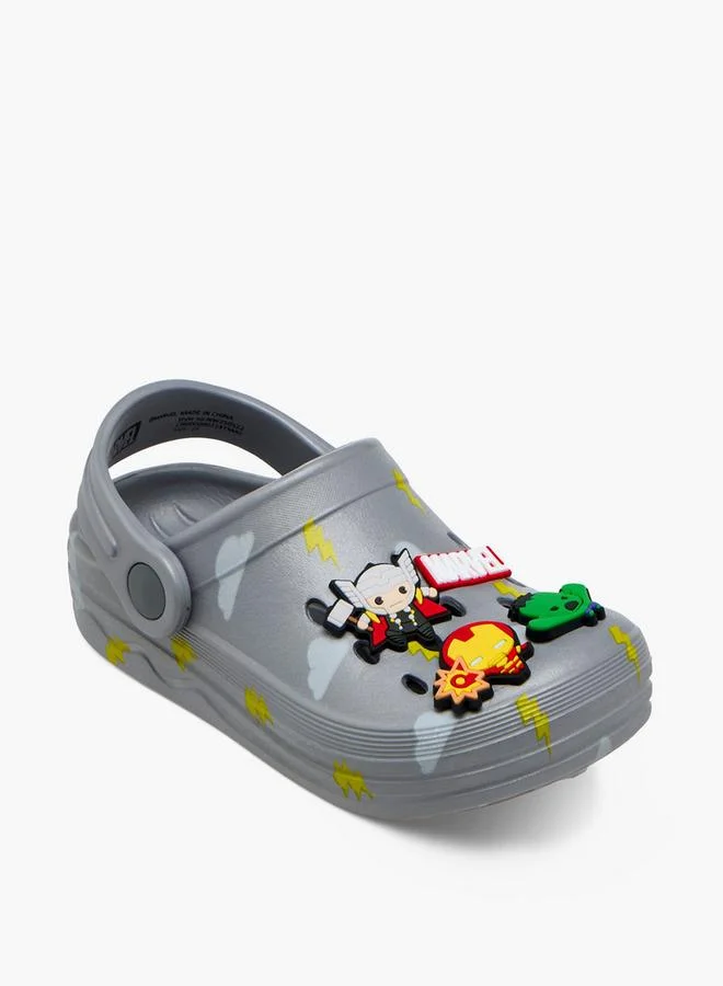 مارفل Boys Avengers Accent Clogs