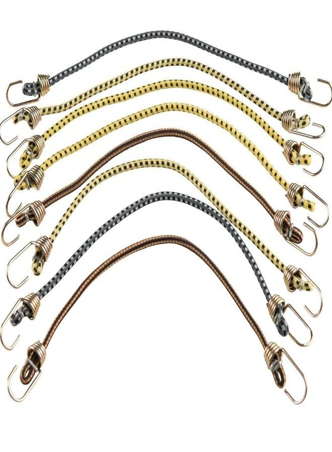 COPY LINE Bungee Rope Set, Stretchable Drying Rope with Hooks, Multicolour (2, Multicolour, 5 ft) - Image 4