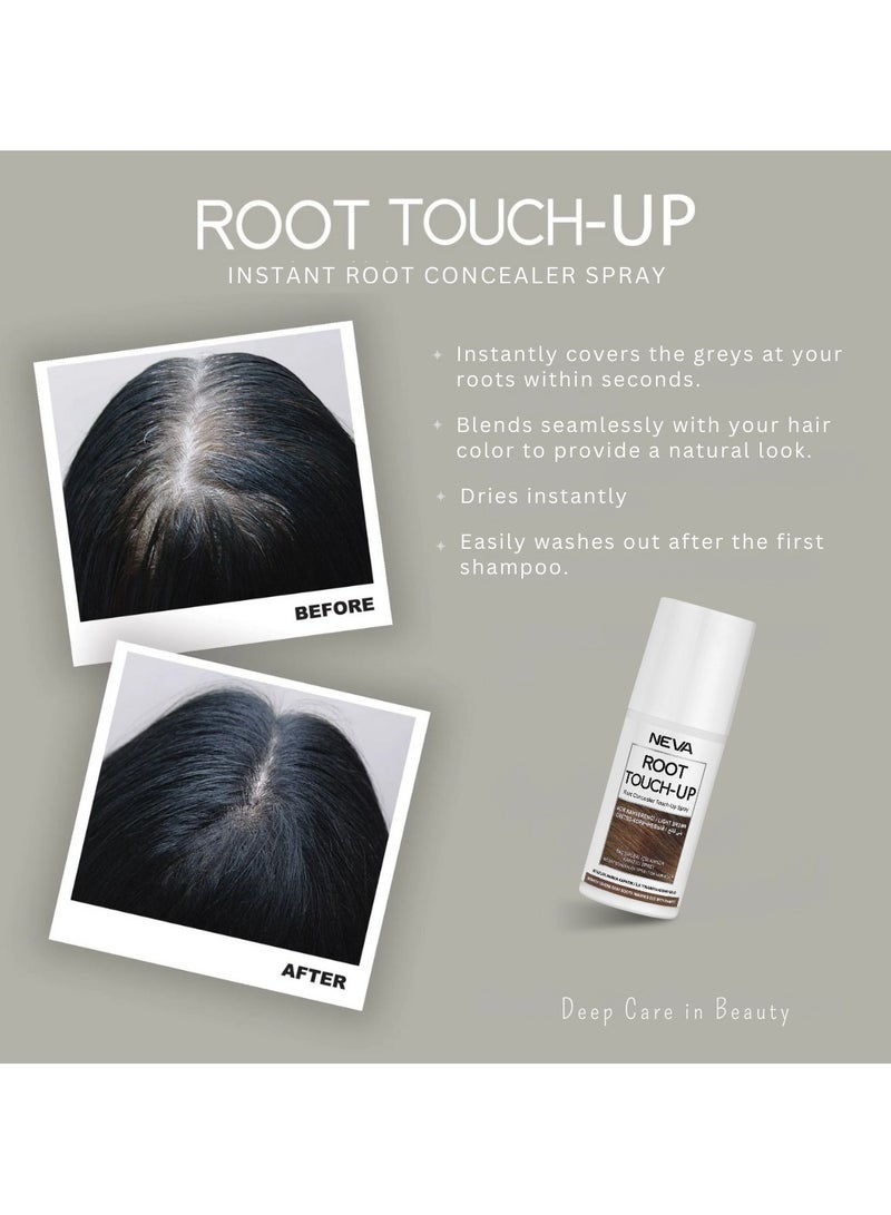 NEVA ROOT TOUCH-UP Instant Concealer Spray - 75ml - DARK BLONDE - Image 3
