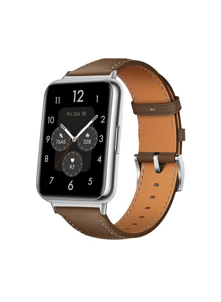 FITME - leather Band for Huawei watch fit 2 - Image 1