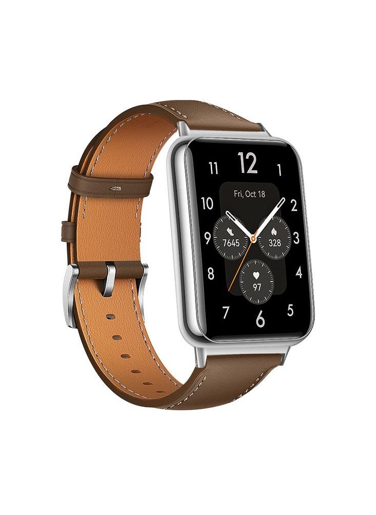 FITME - leather Band for Huawei watch fit 2 - Image 1