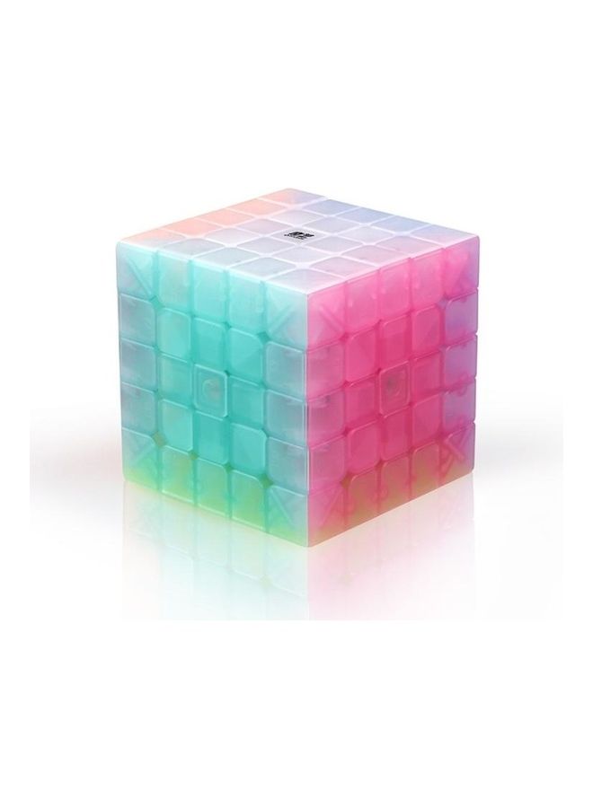 NIBEMINENT Five Layer Jelly Rubik Cube Puzzle Toy