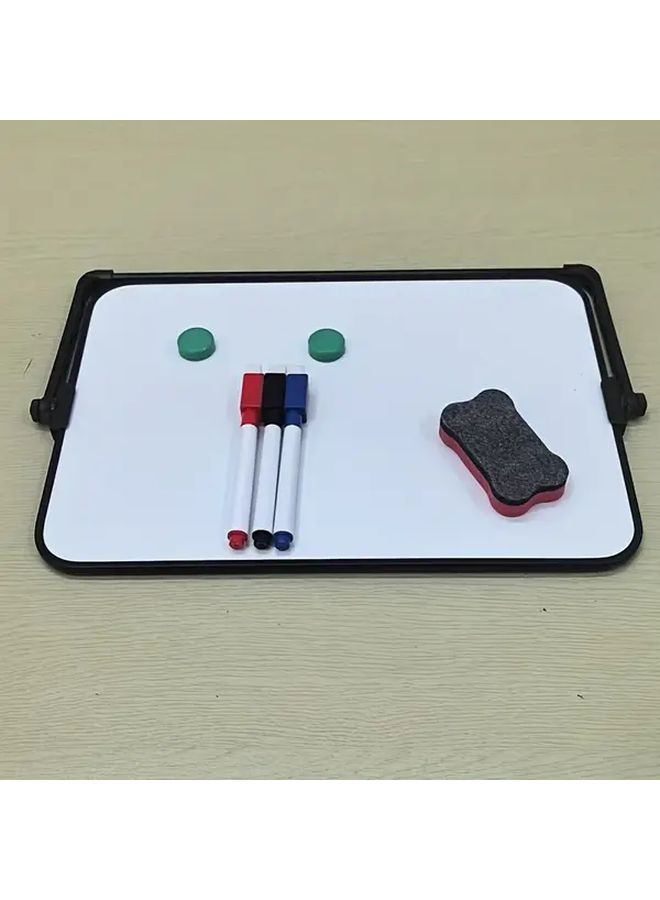 A4 Foldable Magnetic Whiteboard Double Sided Erasable Board with Markers and Eraser - Image 3
