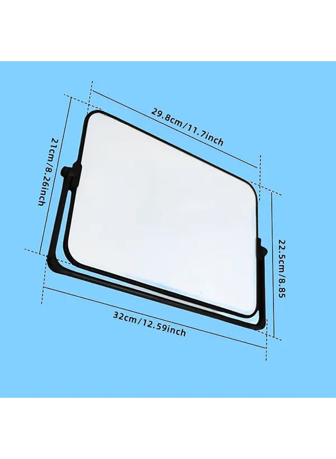 A4 Foldable Magnetic Whiteboard Double Sided Erasable Board with Markers and Eraser - Image 2