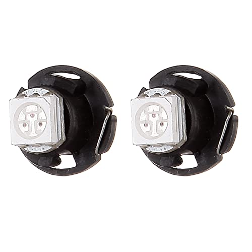 cciyu 6 Pack T4.7 Neo Wedge 5050 Led Replacement fit for A/C Bulbs Lamp Light (red) - Image 3