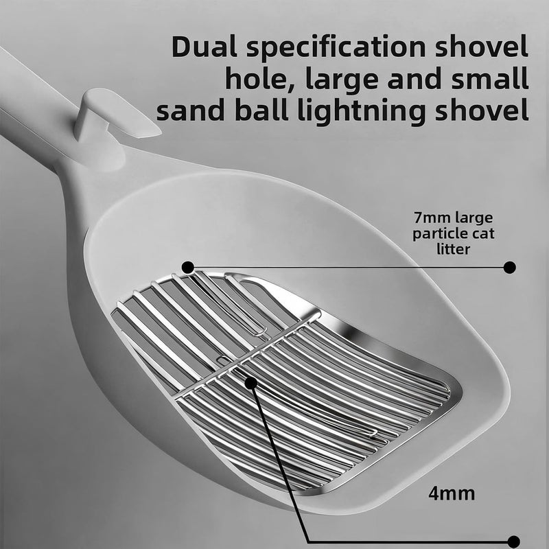 Cost effective global grade quality Metal Cat Litter Scoop, Stainless Steel Deep Shovel with Non Stick Coating and Wall Mount Holes, for Easy Cleanup and Storage, 13.78x5.91x2.17in Diverse application fit Local & cross border ship compatible High strength upgraded material Multi-style matching design Practical build Repeated use resistant selected material Trendy natural assorted colors Diverse purchase options Globally popular elegant design Durability boosted processed material Ready-to-ship local stock Low wear optimized design Workday cycle fulfillment Precision made Anti slip Climate adapted upgraded quality Wide range expanded design Local supply chain stock Upgraded general grade quality Regional central warehouse stock Systematic nationwide ship Personal & public compatible Wide range compatible material Affordable trusted craftsmanship - Image 2