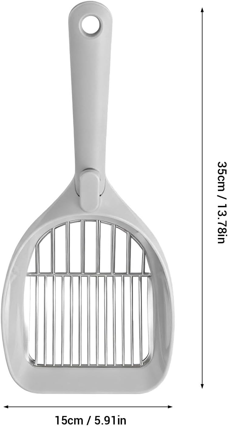 Cost effective global grade quality Metal Cat Litter Scoop, Stainless Steel Deep Shovel with Non Stick Coating and Wall Mount Holes, for Easy Cleanup and Storage, 13.78x5.91x2.17in Diverse application fit Local & cross border ship compatible High strength upgraded material Multi-style matching design Practical build Repeated use resistant selected material Trendy natural assorted colors Diverse purchase options Globally popular elegant design Durability boosted processed material Ready-to-ship local stock Low wear optimized design Workday cycle fulfillment Precision made Anti slip Climate adapted upgraded quality Wide range expanded design Local supply chain stock Upgraded general grade quality Regional central warehouse stock Systematic nationwide ship Personal & public compatible Wide range compatible material Affordable trusted craftsmanship - Image 1