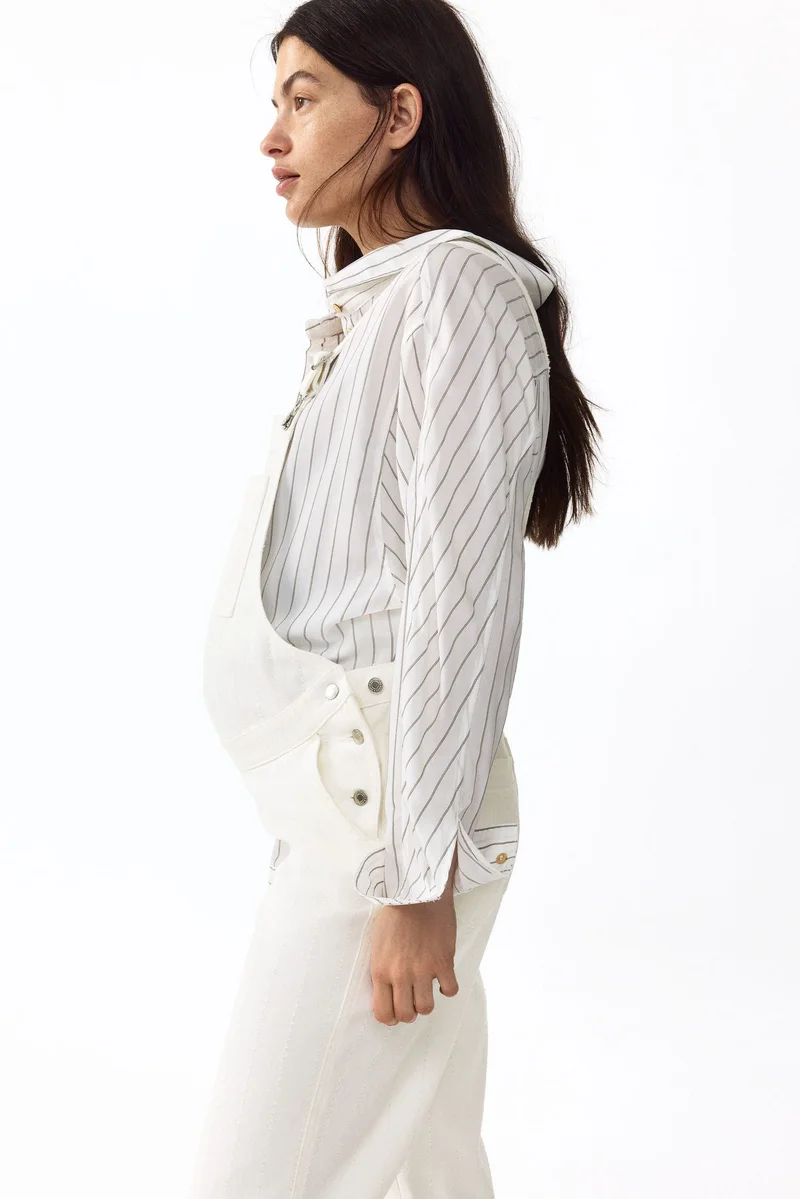 H&M  MAMA Before & After Denim dungarees for Women | Best Price UAE